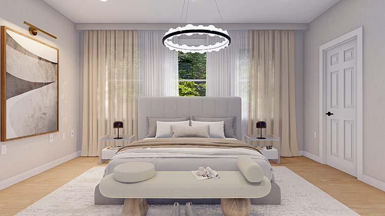 Ranch, Traditional Plan with 2190 Sq. Ft., 3 Bedrooms, 2 Bathrooms, 3 Car Garage Picture 6