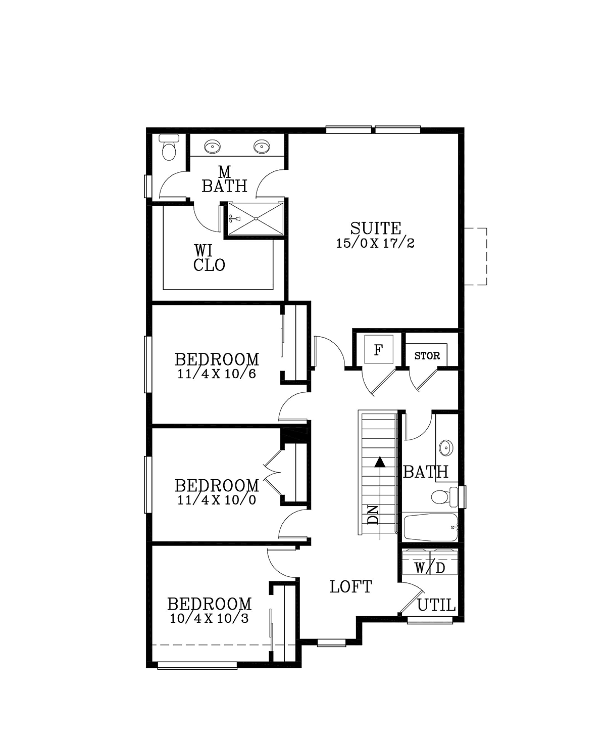 House Plan 83705 - Southwest Style with 2117 Sq Ft, 4 Bed, 2 Bath |  COOLhouseplans.com, image size:1200x1452