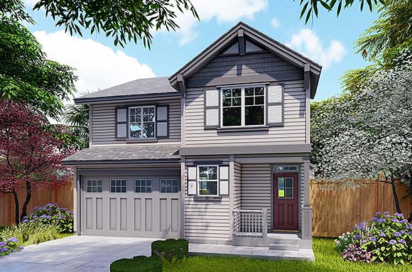 Coastal, Cottage, Country, Craftsman, Farmhouse, Traditional House Plan 83711 with 3 Beds, 3 Baths, 2 Car Garage Elevation