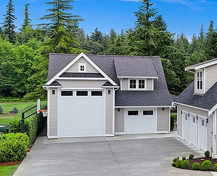 Garage-Living Plan 83852