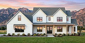 Plan Number 84143 - 3565 Square Feet