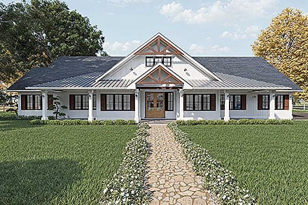 Plan Number 84632 - 2680 Square Feet