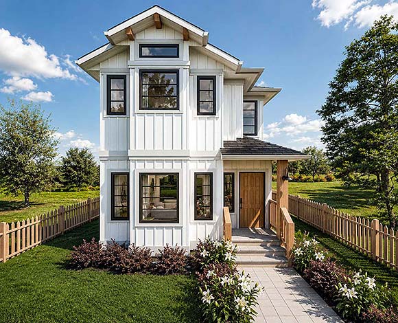 Cottage, Country, Craftsman, Farmhouse House Plan 84672 with 3 Beds, 3 Baths Elevation