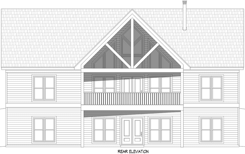 Bungalow, Country, Craftsman, Ranch, Traditional Plan with 1939 Sq. Ft., 2 Bedrooms, 2 Bathrooms Picture 5