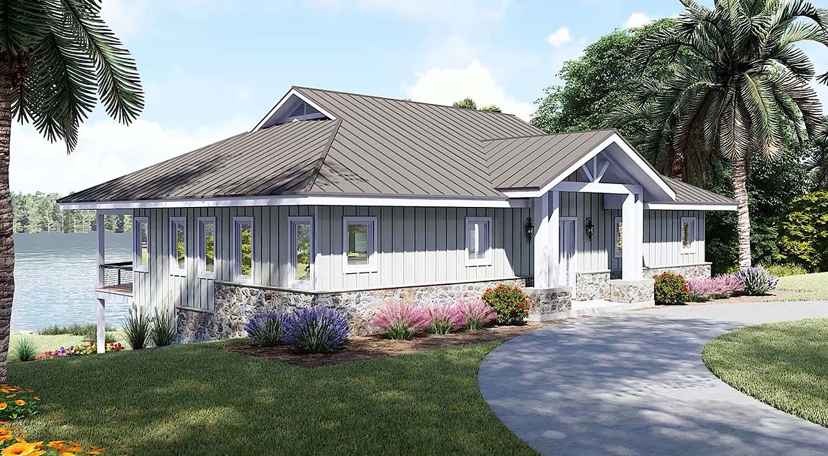 Coastal, Contemporary, Country, Ranch, Traditional Plan with 2390 Sq. Ft., 3 Bedrooms, 3 Bathrooms Picture 3
