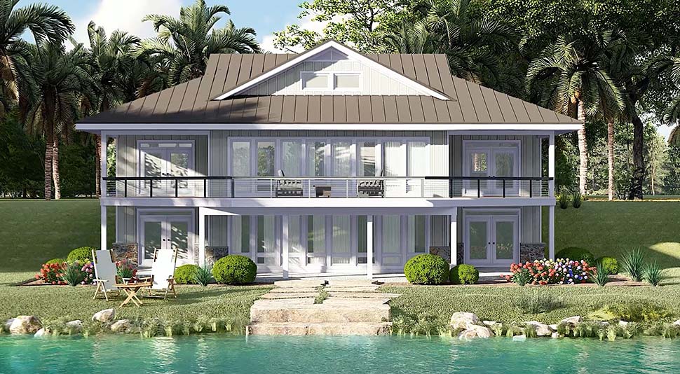 Coastal, Contemporary, Country, Ranch, Traditional Plan with 2390 Sq. Ft., 3 Bedrooms, 3 Bathrooms Picture 5