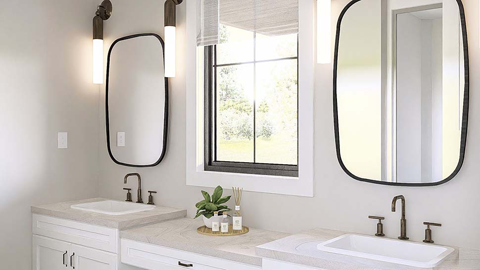 Barndominium Plan with 2113 Sq. Ft., 3 Bedrooms, 2 Bathrooms, 2 Car Garage Picture 11