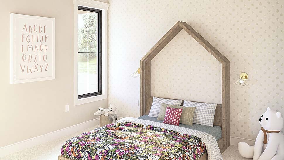 Barndominium Plan with 2113 Sq. Ft., 3 Bedrooms, 2 Bathrooms, 2 Car Garage Picture 12