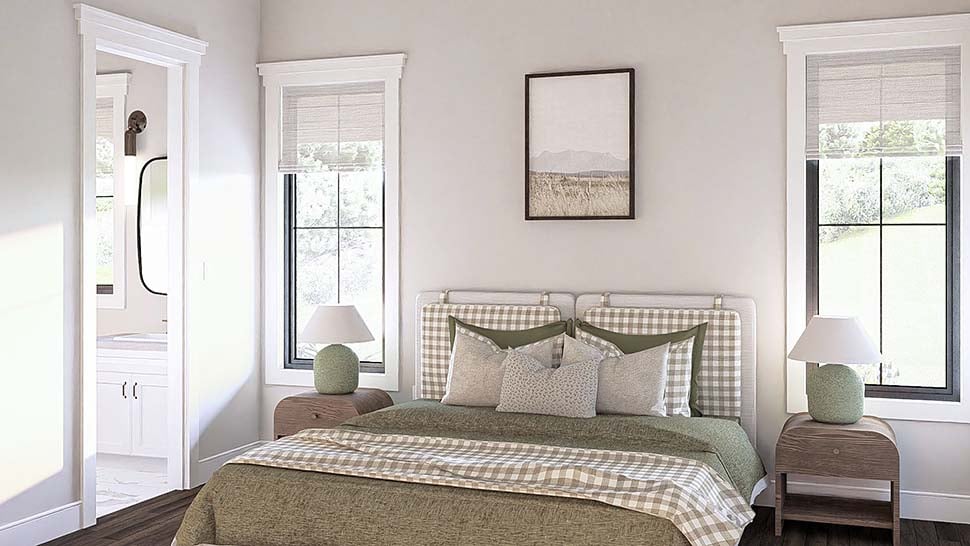 Barndominium Plan with 2113 Sq. Ft., 3 Bedrooms, 2 Bathrooms, 2 Car Garage Picture 10