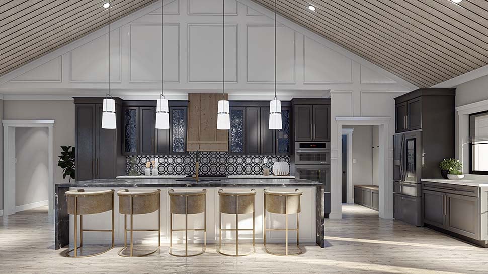 Barndominium, Country Plan with 2758 Sq. Ft., 3 Bedrooms, 3 Bathrooms, 2 Car Garage Picture 13