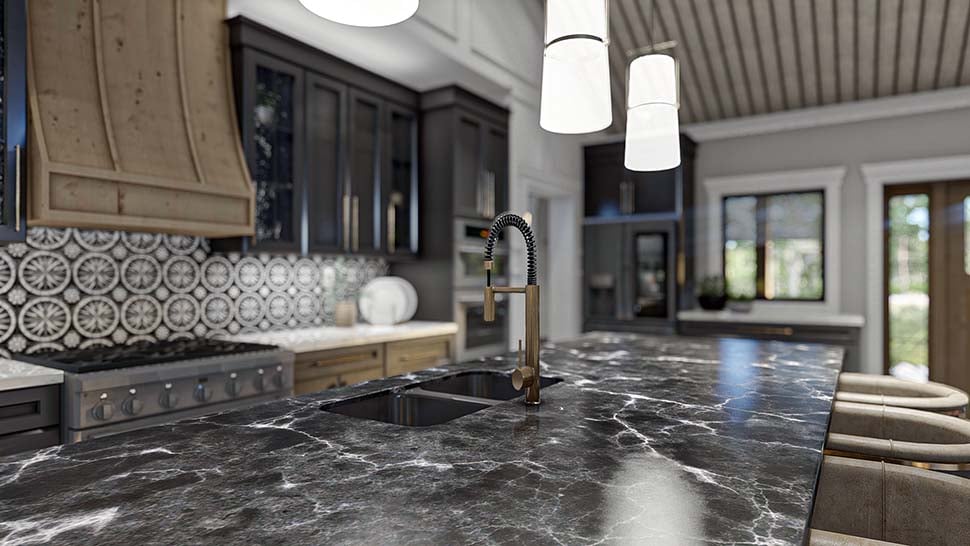 Barndominium, Country Plan with 2758 Sq. Ft., 3 Bedrooms, 3 Bathrooms, 2 Car Garage Picture 15