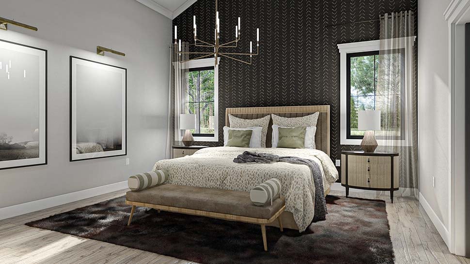 Barndominium, Country Plan with 2758 Sq. Ft., 3 Bedrooms, 3 Bathrooms, 2 Car Garage Picture 18