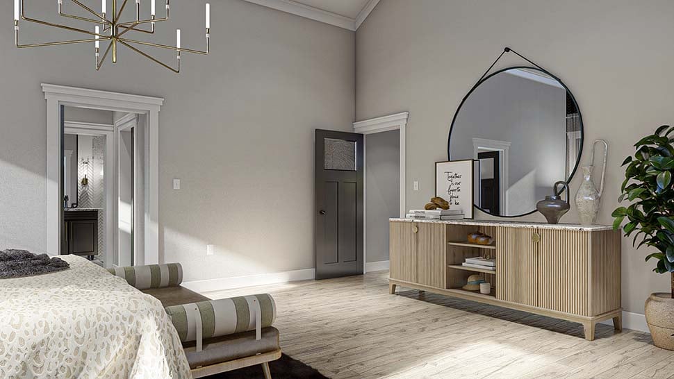 Barndominium, Country Plan with 2758 Sq. Ft., 3 Bedrooms, 3 Bathrooms, 2 Car Garage Picture 19