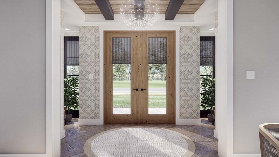 Modern Plan with 3303 Sq. Ft., 4 Bedrooms, 4 Bathrooms, 2 Car Garage Picture 11