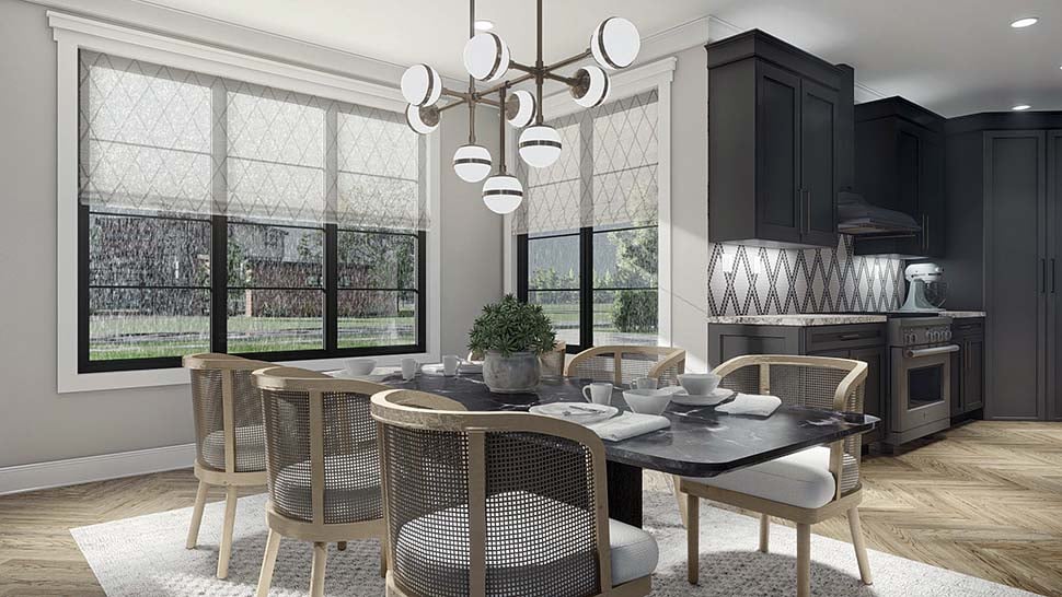 Modern Plan with 3303 Sq. Ft., 4 Bedrooms, 4 Bathrooms, 2 Car Garage Picture 14