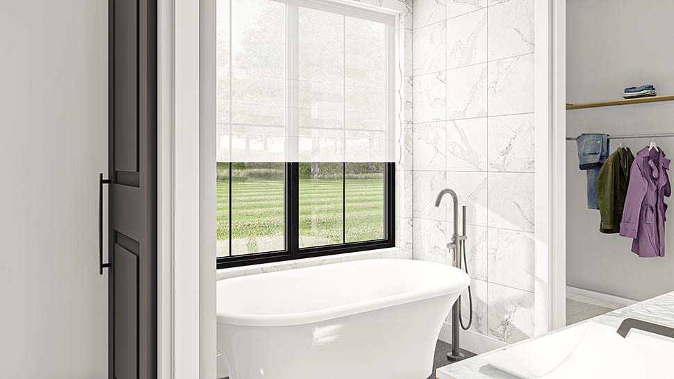 Barndominium, Country, Farmhouse Plan with 3064 Sq. Ft., 4 Bedrooms, 4 Bathrooms, 4 Car Garage Picture 15