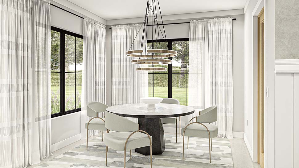 Barndominium, Country, Farmhouse Plan with 3064 Sq. Ft., 4 Bedrooms, 4 Bathrooms, 4 Car Garage Picture 9