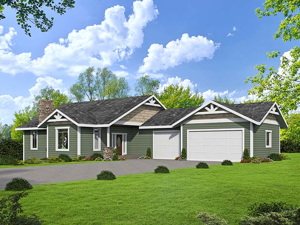 House Plan 85117 - Craftsman Style with 2596 Sq Ft, 3 Bed, 2 Bath