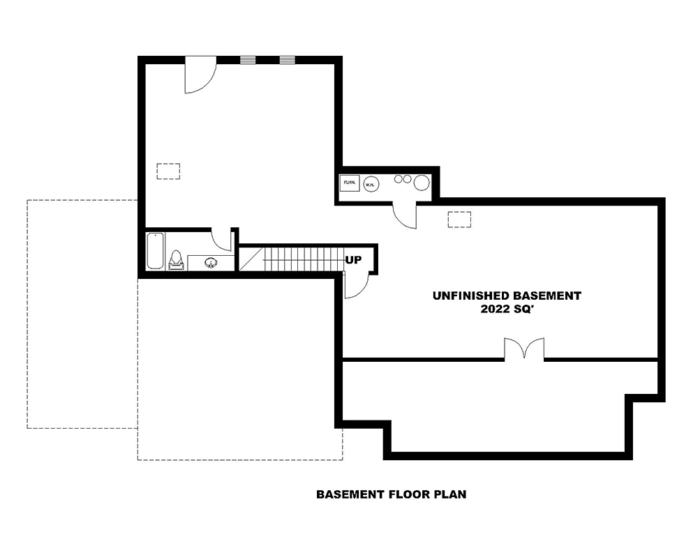 House Plan 85209 - Traditional Style with 2022 Sq Ft, 4 Bed, 4 Ba