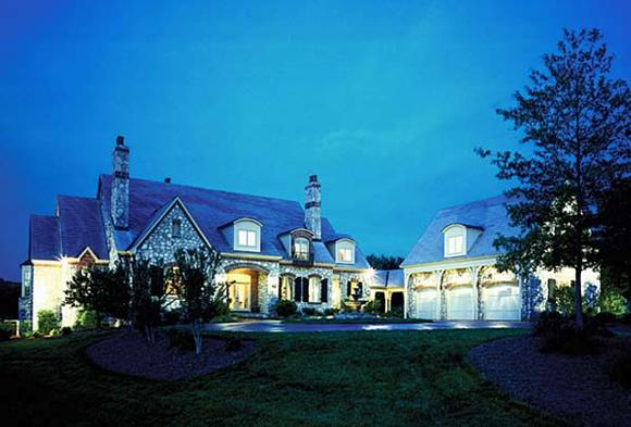 Country, European House Plan 85627 with 5 Beds, 5 Baths, 3 Car Garage Elevation