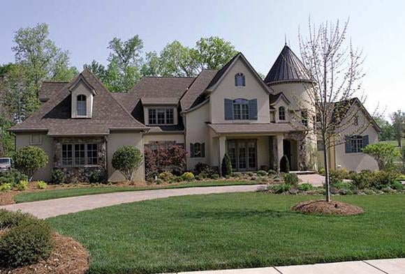 Country, European House Plan 85657 with 6 Beds, 9 Baths, 3 Car Garage Elevation