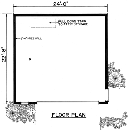 Cape Cod, Colonial, Country, Traditional 2 Car Garage Plan 86041 First Level Plan