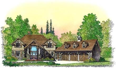 Plan Number 86076 - 3506 Square Feet