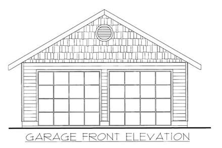 Garage Plan 86587