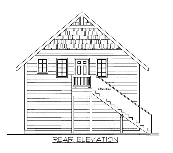 Garage Plan 86589 - 2 Car Garage