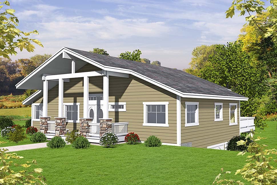 House Plan 86696 - with 2350 Sq Ft, 2 Bed, 2 Bath, 1 Half Bath