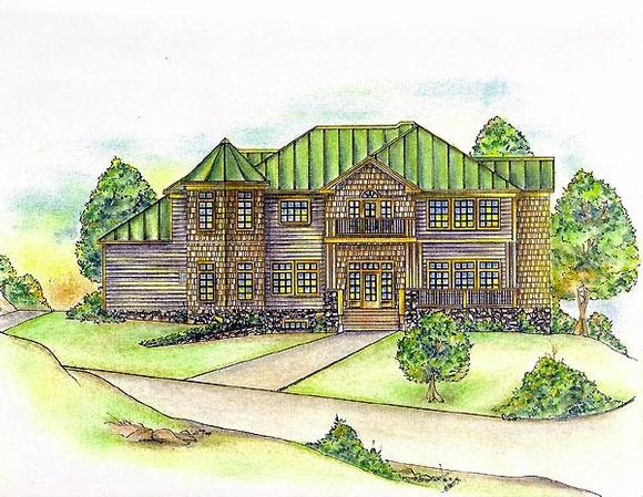 Victorian House Plan 86852 with 6 Beds, 6 Baths Elevation