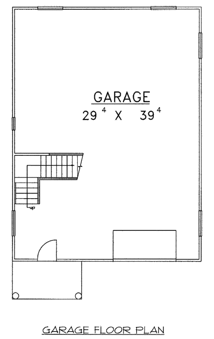 3 Car Garage Plan 86884 First Level Plan