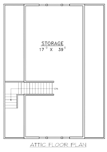 3 Car Garage Plan 86897 Level Two