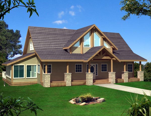 House Plan 87257 - Contemporary Style with 3717 Sq Ft, 3 Bed, 2 B ...