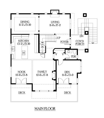 Contemporary, Southwest House Plan 87568 with 4 Beds, 4 Baths, 3 Car Garage First Level Plan
