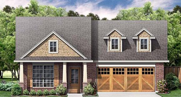 Country House Plan 89906 with 3 Beds, 2 Baths, 2 Car Garage Elevation