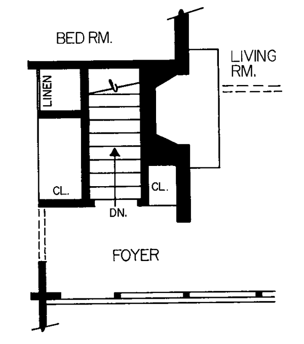 Santa Fe, Southwest House Plan 90222 with 3 Beds, 3 Baths, 2 Car Garage Alternate Level One