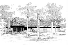 Plan Number 90500 - 1299 Square Feet