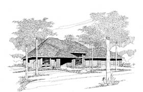 Plan Number 90505 - 1739 Square Feet