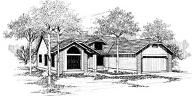 Plan Number 90540 - 1585 Square Feet