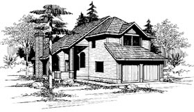 Plan Number 90542 - 1935 Square Feet