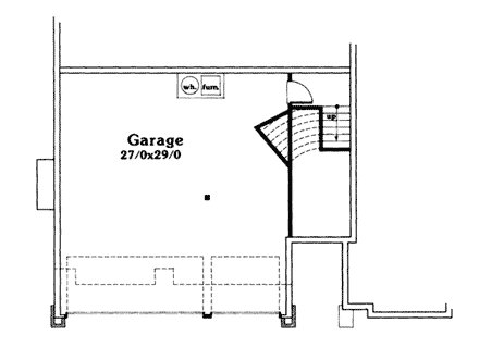 House Plan 90575 - Contemporary Style with 2489 Sq Ft, 3 Bed, 2 B ...