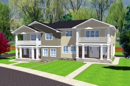 Plan Number 90888 - 4456 Square Feet