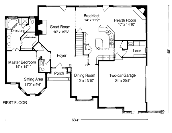 House Plan 92691 - Victorian Style with 2738 Sq Ft, 4 Bed, 3 Bath