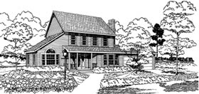 Plan Number 92808 - 1707 Square Feet