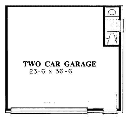 European House Plan 92903 with 4 Beds, 5 Baths, 2 Car Garage Third Level Plan
