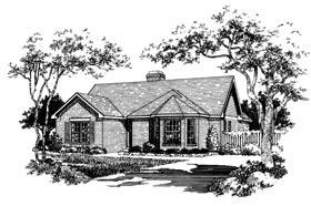 Plan Number 93005 - 1125 Square Feet