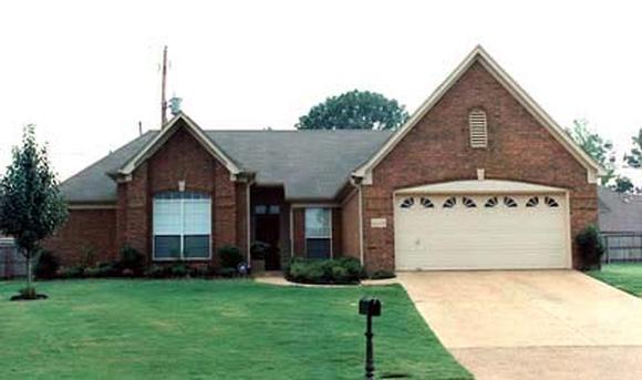 Country House Plan 93062 with 3 Beds, 2 Baths, 2 Car Garage Elevation