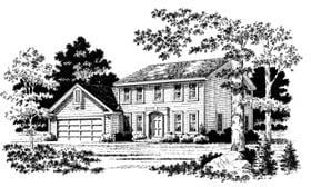 Plan Number 93306 - 1672 Square Feet