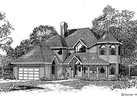 Plan Number 94017 - 2580 Square Feet